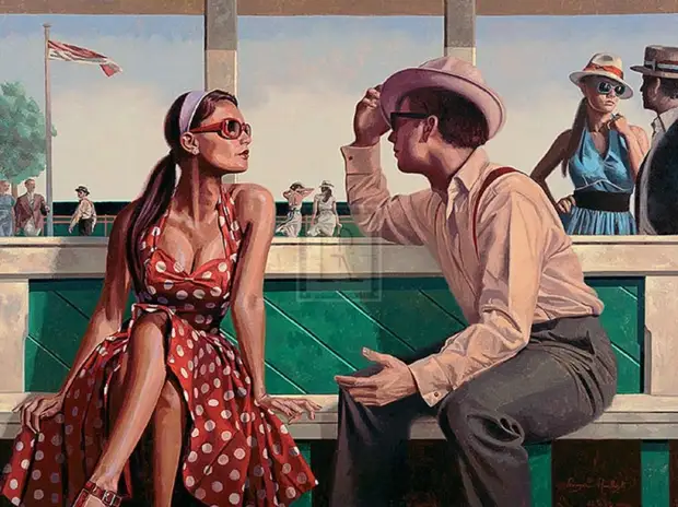 Современное искусство. Художник Перегрин Хиткот (1973, ENGLAND)
