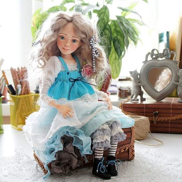 Бухгалтер создаёт уникальных винтажных кукол винтажный, куклы, самоделки, своими руками, сделай сам, хендмейд