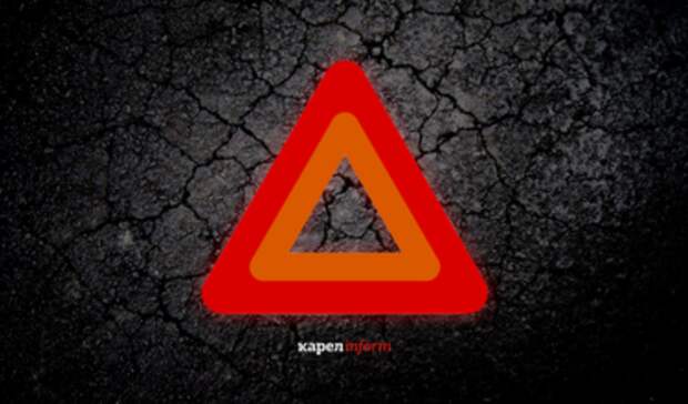 Водитель дорогой иномарки устроил гонки на федеральной трассе в Карелии