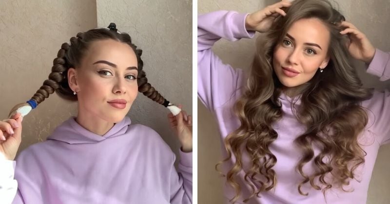 Кудри как в салоне красоты без плойки и премудростей