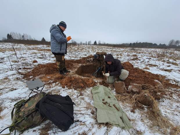 В Тверской области нашли останки двух неизвестных красноармейцев