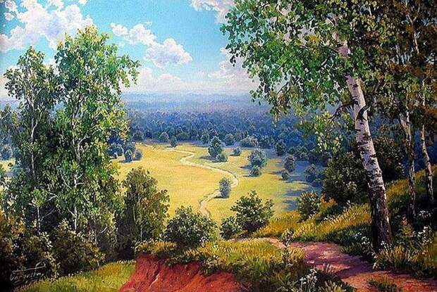 Художник Мария Гордеева. Пейзажи и натюрморты