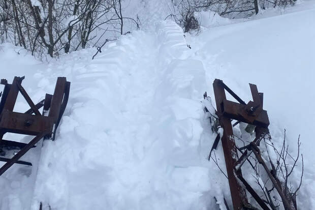 В российском городе обрушился мост