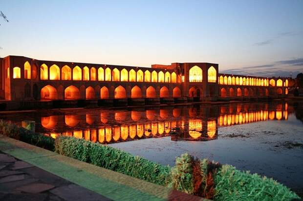 Кхаджу мост,Исфахан,Иран