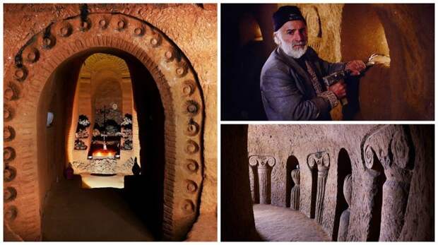 Подземный храм, который строился 23 года с помощью молотка и зубила армения, интересно, мастер, музей, подвал, подземный, подземный дом, туристу на заметку