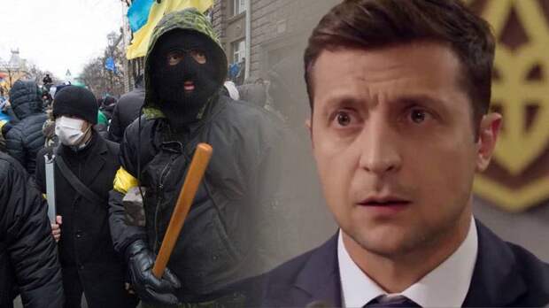 Радикалы призвали украинцев устроить расправу над Владимиром Зеленским Радикалы призвали украинцев устроить расправу над Владимиром Зеленским