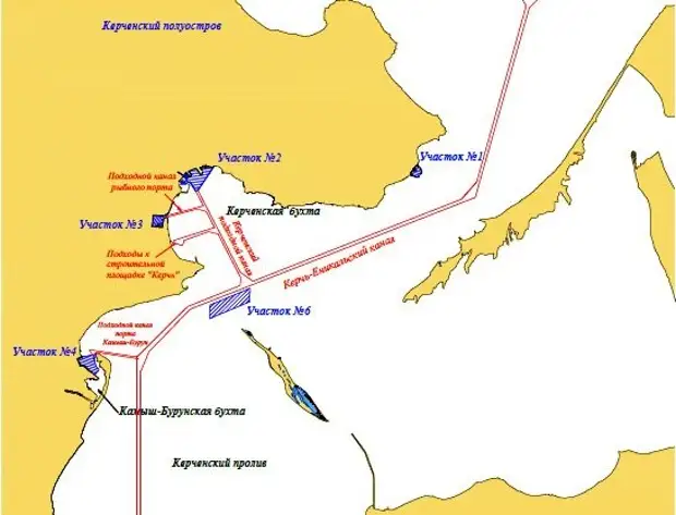 Керчь рыбный порт карта