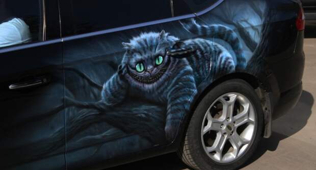 Виниловая аэрография: особенности использования