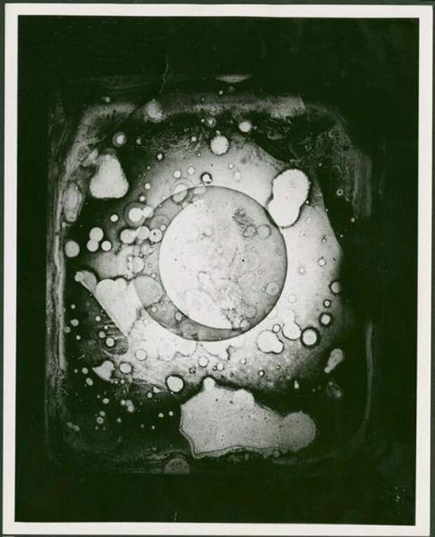 Первая в мире фотография Луны. Сделана через телескоп в Университете Нью-Йорка в 26 марта 1840 г. интересно, история, фото