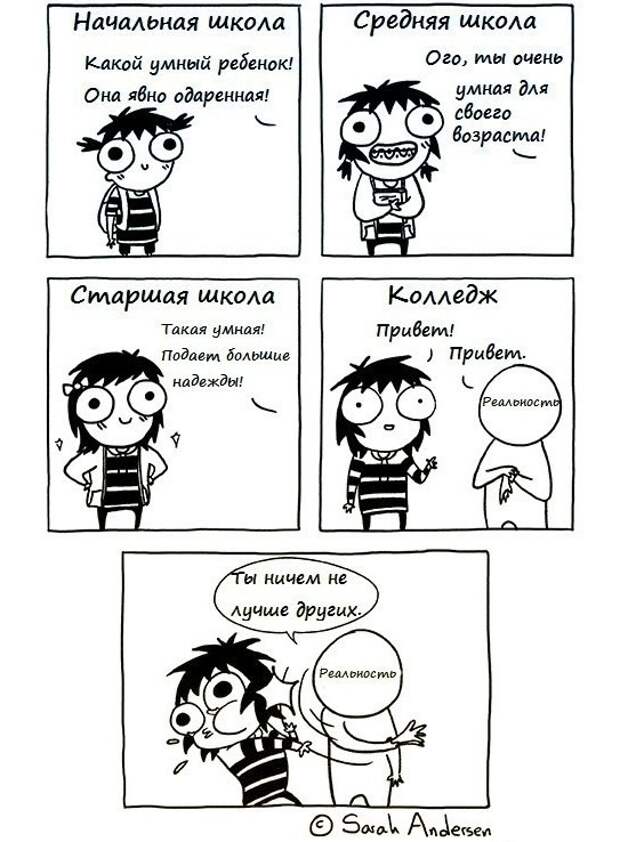 Смешные комиксы