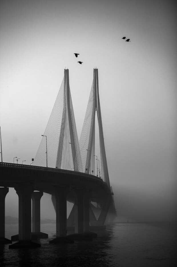 Мост Бандра-Уорли, Мумбаи, Индия. Автор: Swarup Chatterjee.