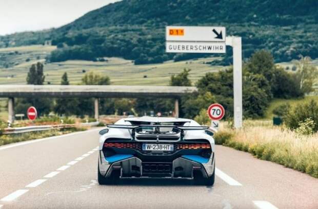 Bugatti тестируют новую модель гиперкара перед отгрузкой