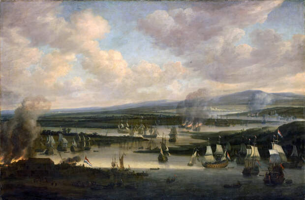 Вторжение, которого не ждали. Художник: Willem Schellinks