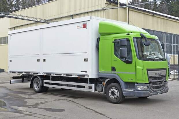 Пример грузовика с объемом кузова около 40 м. куб. https://mosdesignmash.ru/img/news/310818/Swing/11.jpg