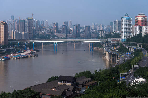 Чунцин - крупнейший город Китая Чунцин, китай, мегаполис