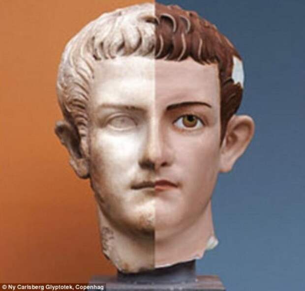 Император Калигула. Попытка реконструкции внешнего облика | Фото: livemaster.ru