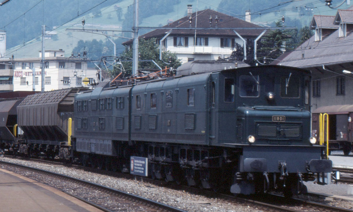 Швейцарский электровоз SBB Ae 8/14