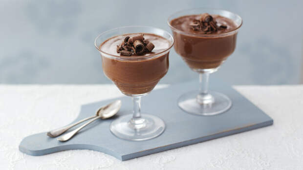 Шоколадный мусс. \ Фото: food-images.files.bbci.co.uk.