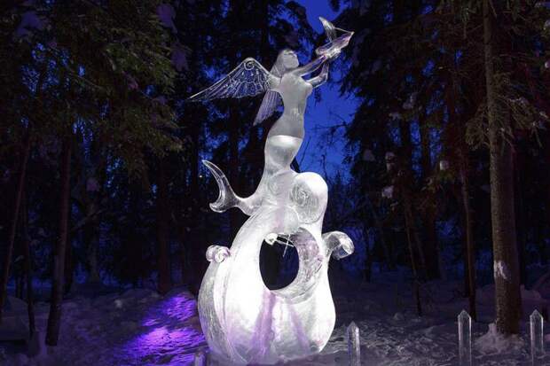 ледяные скульптуры, искусство