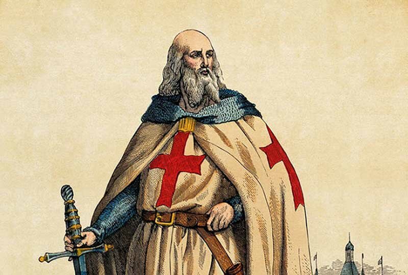 Жак де Моле, Великий магистр ордена тамплиеров. Изображение: templi.ru