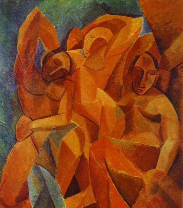 Пабло Пикассо. Три женщины. 1908 год