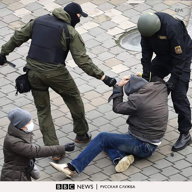 Задержания в Минске. 08.11.2020