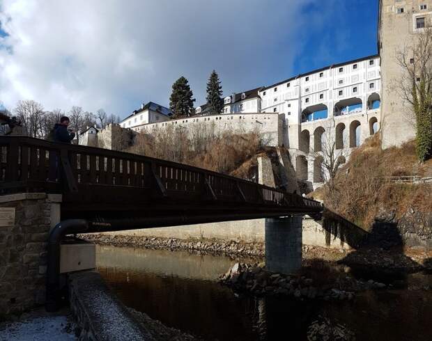 Рождество в Ческом Крумлове зима, мир, путешествия, рождество, чехия