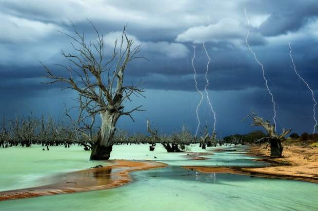 Озеро Менинди, Австралия.