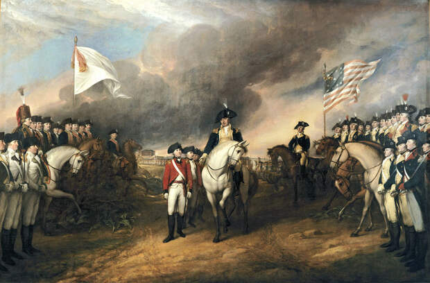 Сдача генерала Корнуоллиса 19 октября 1781 года - Французский подарок американским патриотам | Военно-исторический портал Warspot.ru