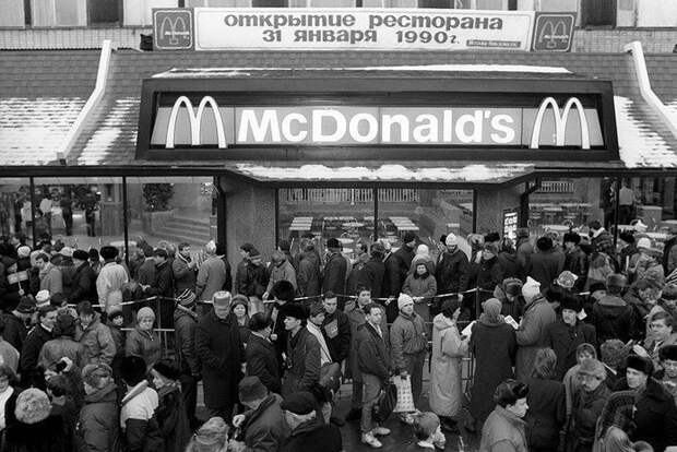 Как открывался первый «Макдоналдс» в СССР СССР, в мире, еда, люди, макдональдс, ресторан