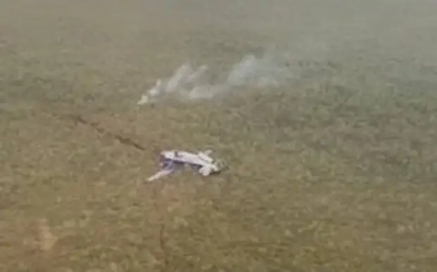 Под Очаковом обнаружены обломки самолета неизвестного типа   