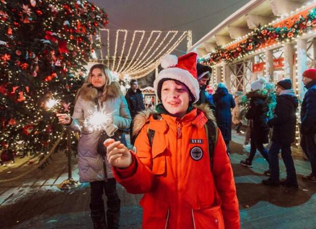 Новогодние гуляния. Фото: Мос. ру
