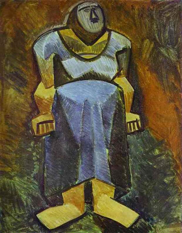 Пабло Пикассо. Фермерша. 1908 год