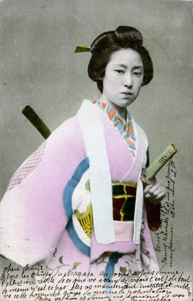 1906. О-Сана Сан, гейша района Йоши-чо в Токио