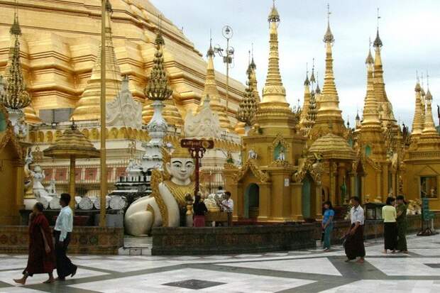 Пагода Шведагон (Shwedagon Pagoda). Мьямна