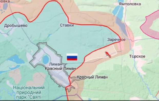 Солдаты ВСУ, окруженные у Красного Лимана в ДНР, сдаются в плен военным РФ
