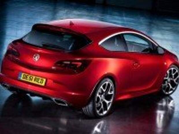 Opel Astra OPC (вид сзади)
