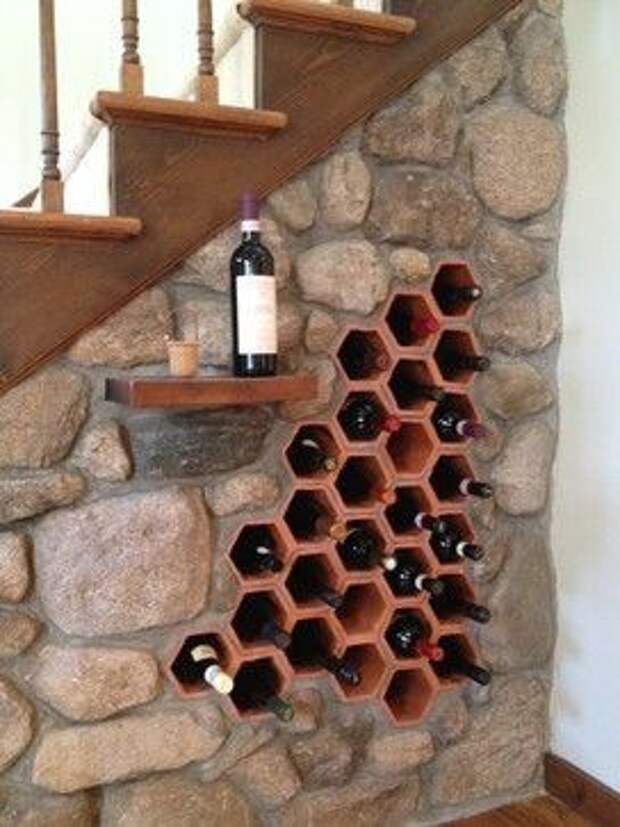 Храните вино прямо в кладке!