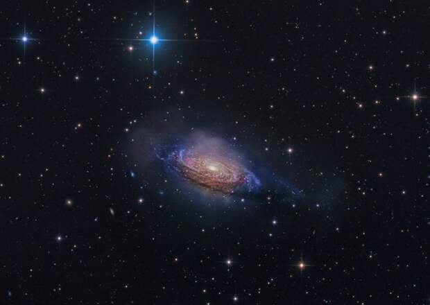 В категории «Галактики» первое место занял Стивен Мор (Steven Mohr) из Австралии с «NGC 3521, таинственная галактика» астрономия, в мире, звезды, конкурс, космос, красота, фото
