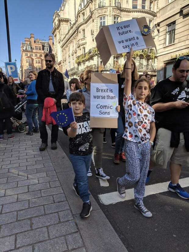 Anti Brexit Signs