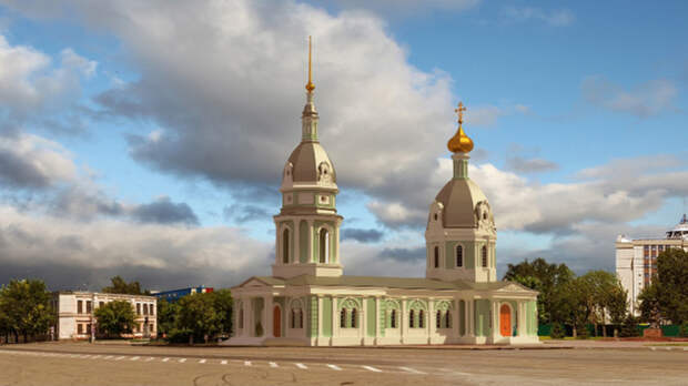 Фото: проект Петропавловского собора в Барнауле