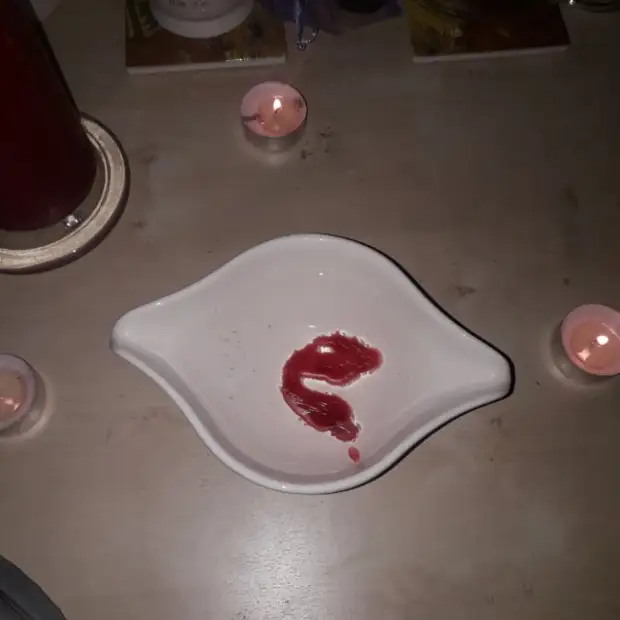 Прорицание методом цероскопии