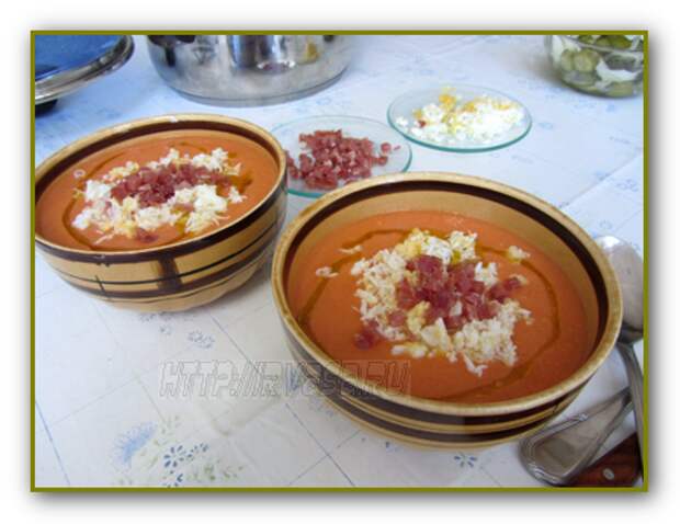 Сальморехо – испанский томатный суп