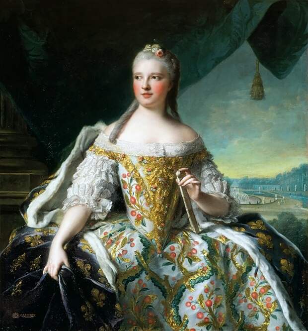 Мария-Жозефа Саксонская, дофина Французская (1727-1752), также известная как Мадам де Франс.
