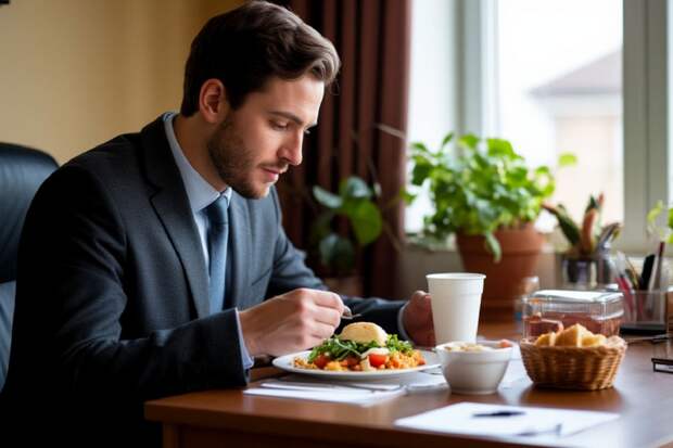 Психолог Коржаева: Чувство голода ускоряет выполнение рутинных задач на работе, но убивает креативность