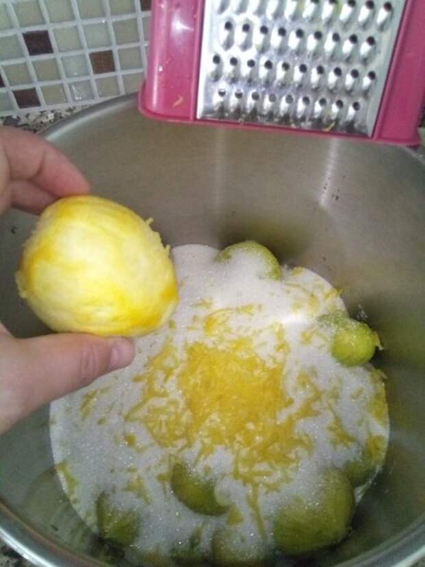 цедра лимона