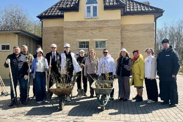 Державинцы приняли участие в международном проекте "Сад памяти" в Гродно