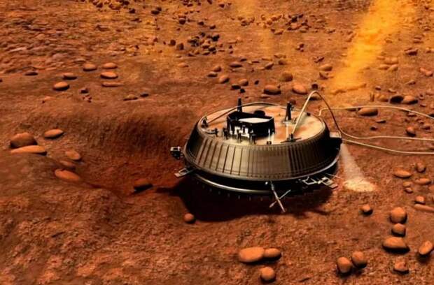 Видео посадки зонда «Гюйгенс» на Титан