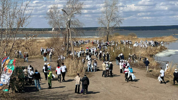«Вода России»: министры природоохранных ведомств высадили у Камы 37 деревьев