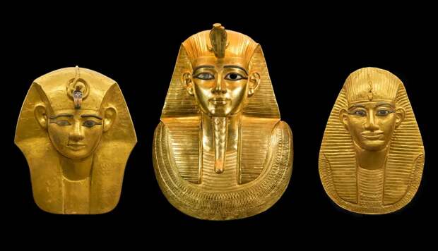 Золотые маски правителей Таниса.